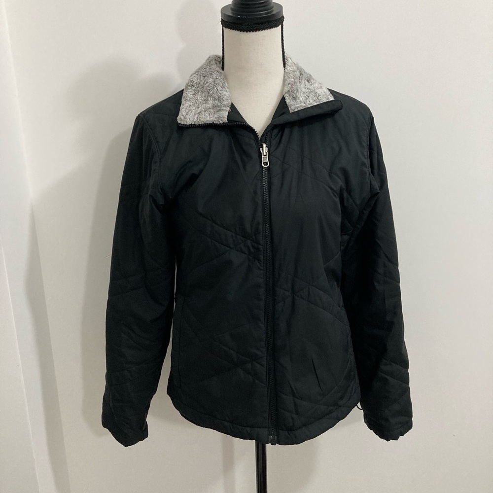 Womens Columbia interchange black winter coat sz S